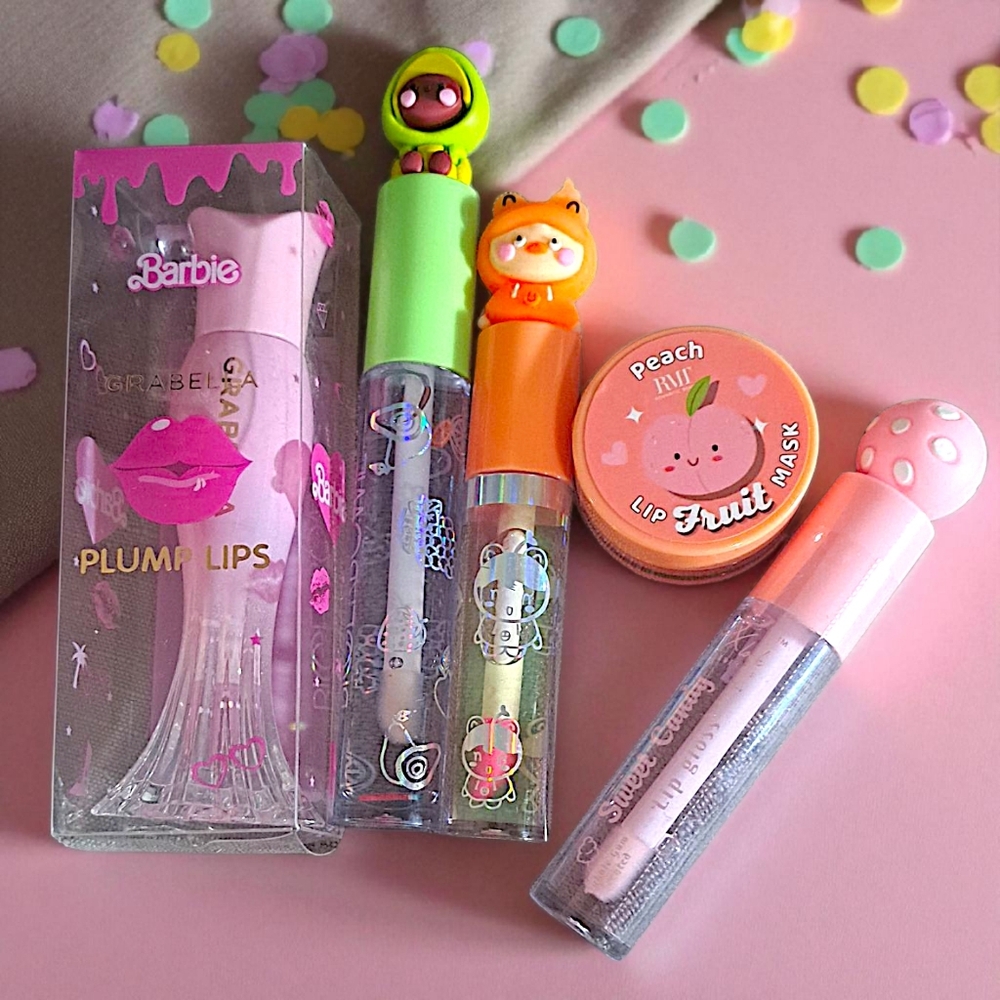 💋 Mixed Brand Lip Care & Gloss Set